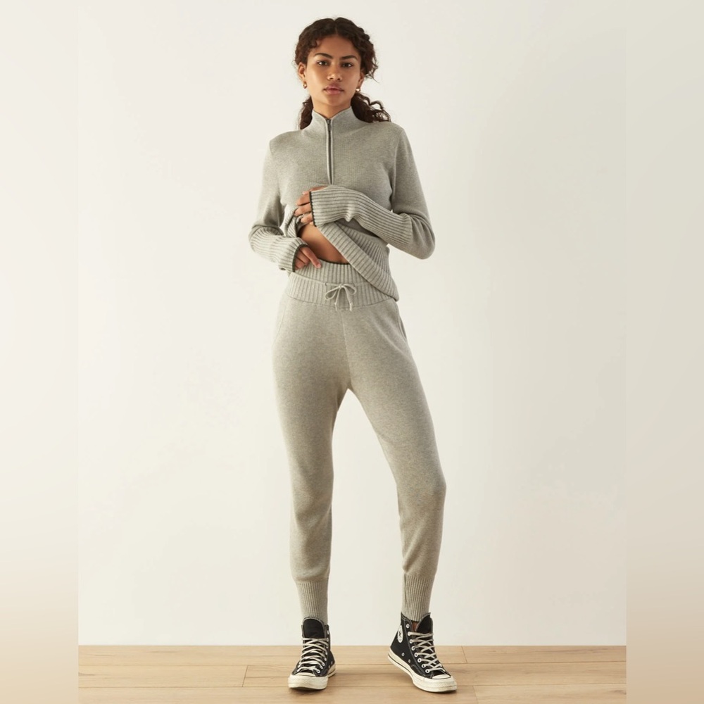 ADAY // SIZE MED // Cozy Cool Pants - Pepper // NWOT // Retail $200